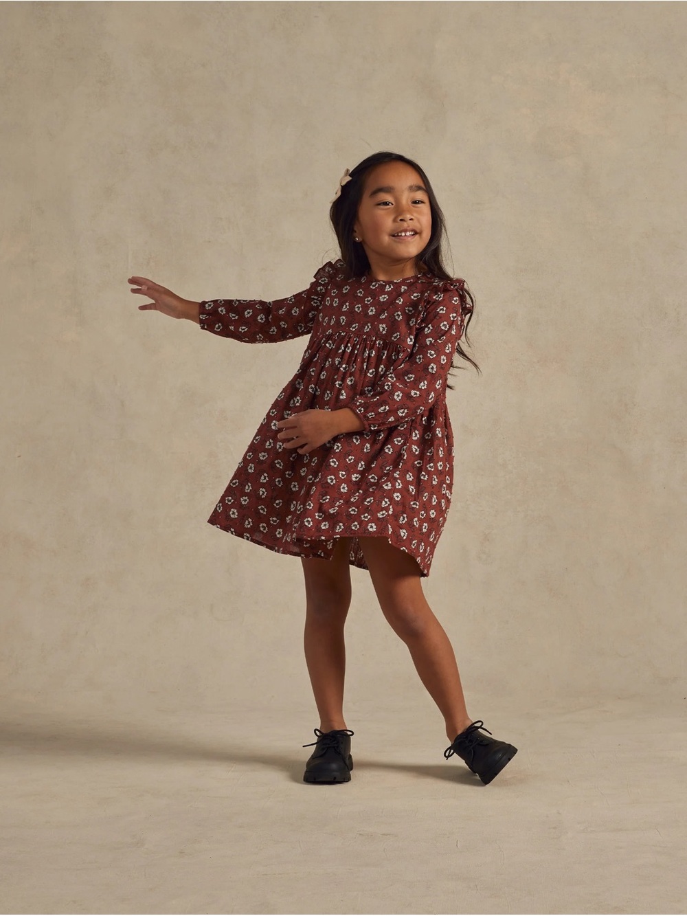 Rylee + Cru Piper Dress in Holiday Bloom